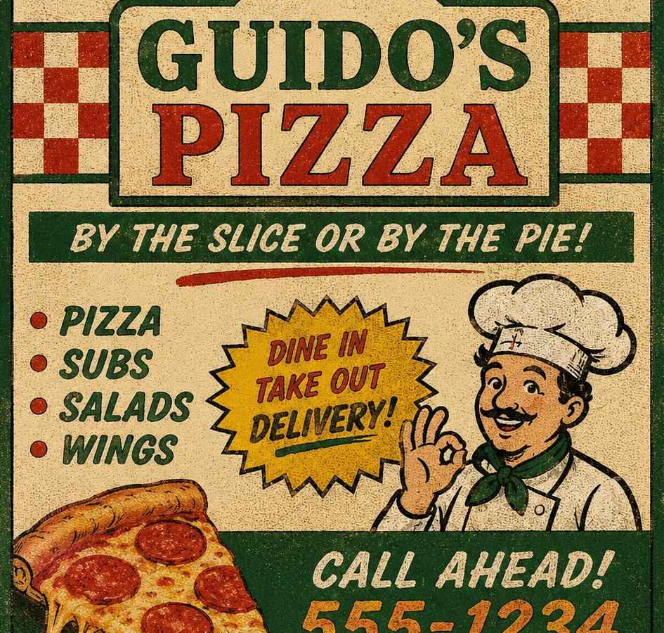 Guido's Pizza — Lost Hills