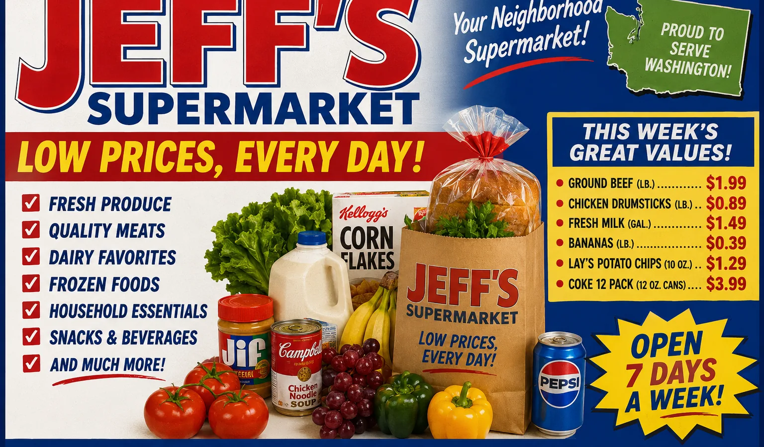 Jeff's Supermarket